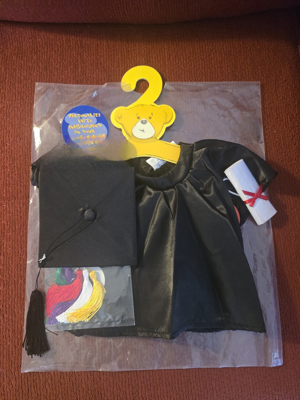 Build-A-Bear Graduation Outfit